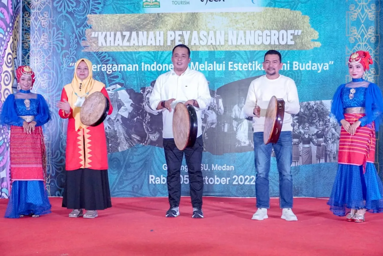 Aulia Rachman Apresiasi Medan Tuan Rumah Pertunjukan Kesenian “Khazanah Peyasan Nanggroe”