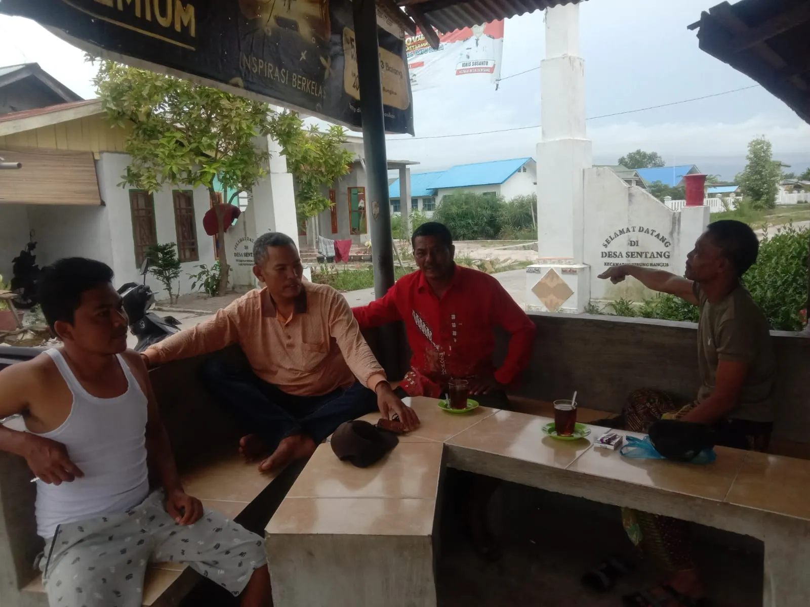 Jalan Desa Sentang Luput Dari Pandangan Pemkab.Batu Bara