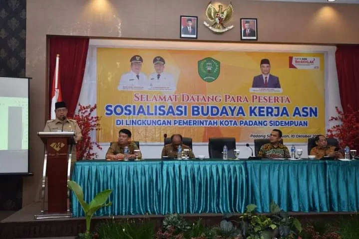 Pemko Sidimpuan Sosialisasikan Budaya Kerja ASN Menuju Aparatur Berintegritas