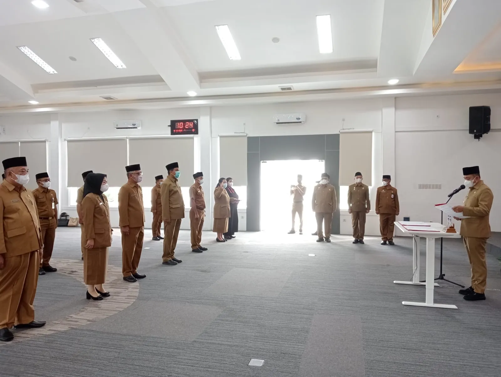 Bupati Batu Bara Lantik  20 Pejabat Tinggi Pratama