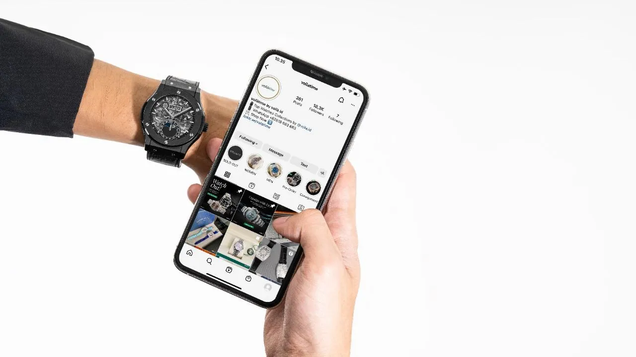 Berburu Jam Tangan Mewah Lewat voilatime