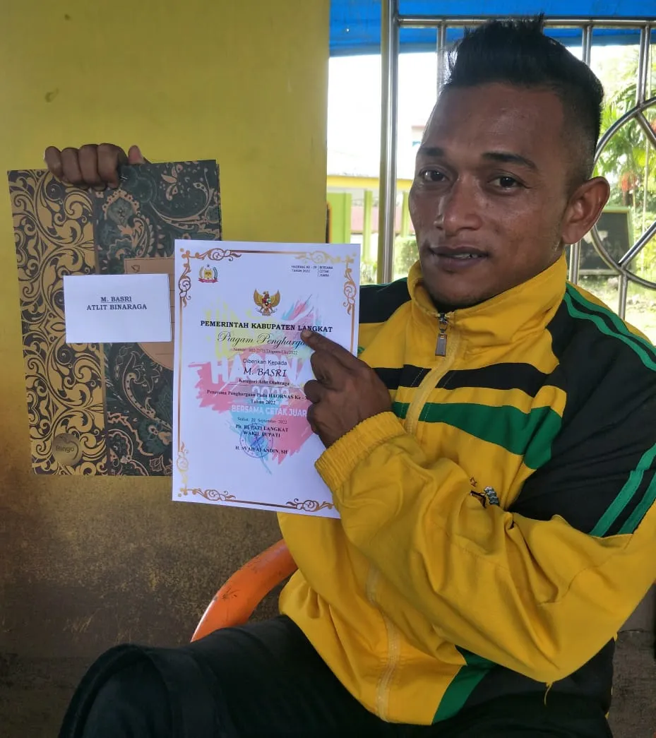 Atlet Binaraga Langkat Dapat Penghargaan