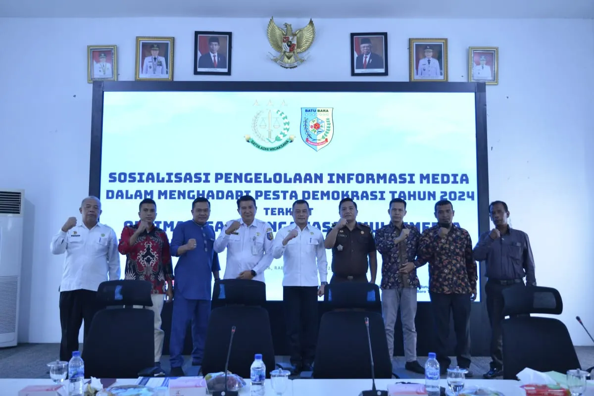 Jelang Pemilu 2024, Pemkab Batu Bara Gelar Sosialisasi Informasi Media