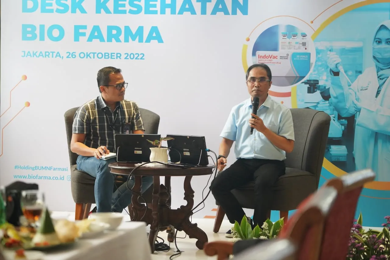 Bio Farma Produksi IndoVac Perkuat Infrastruktur Kesehatan RI