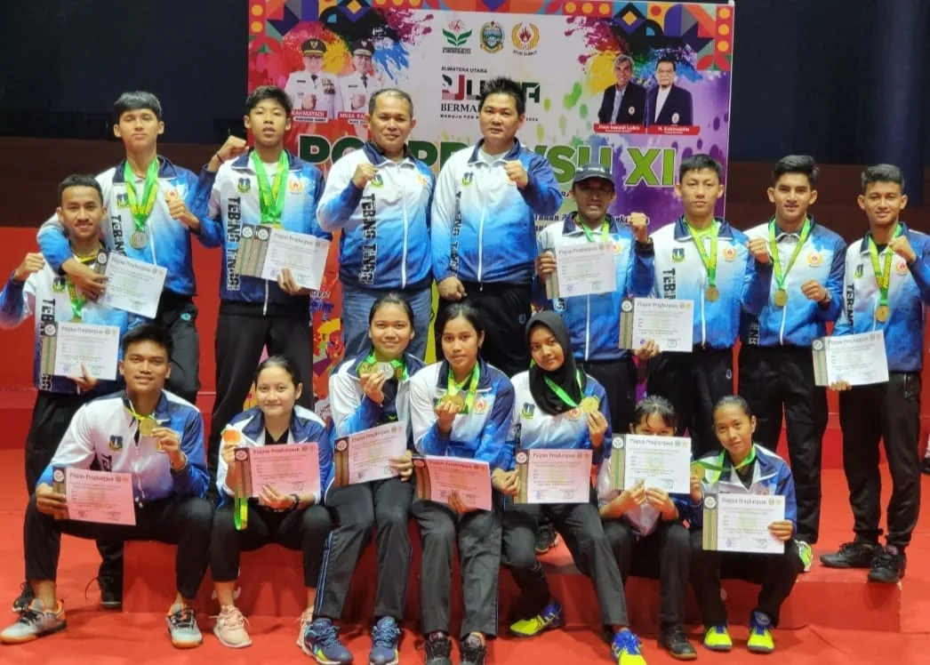 Kota Tebingtinggi Peringkat Ke-5 Ajang Porprovsu Tahun 2022
