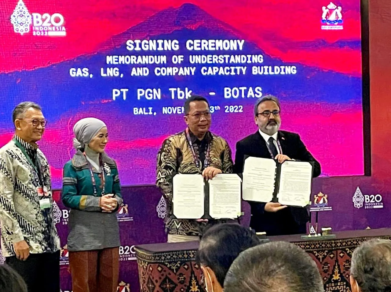 PGN dan BOTAS Kerjasama Energi, Gas Bumi dan LNG di Turki