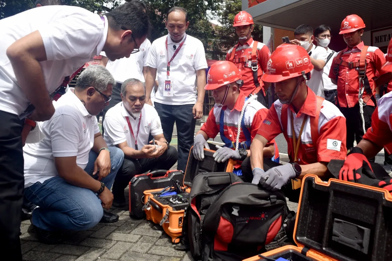 Infrastruktur dan Layanan Telekomunikasi TelkomGroup Sukseskan KTT G20