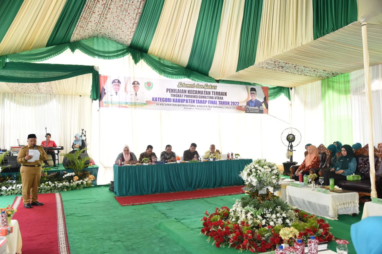 Bupati Tapsel Optimis, Batang Toru Jadi Kecamatan Terbaik Tingkat Prov.Sumut