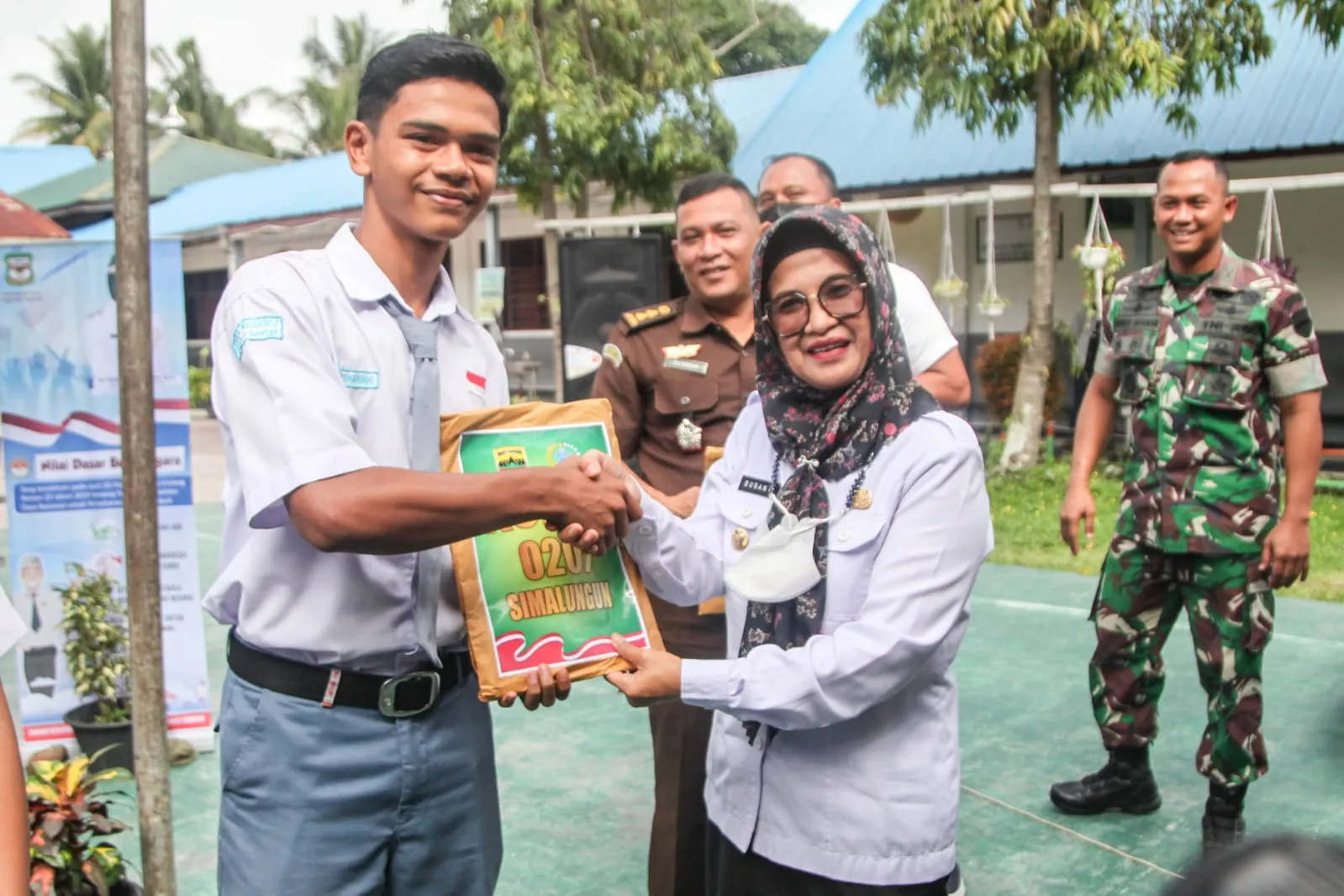 Walikota Bekali Siswa SMAN 2 Pematang Siantar Dengan Penguatan Ideologi Pancasila