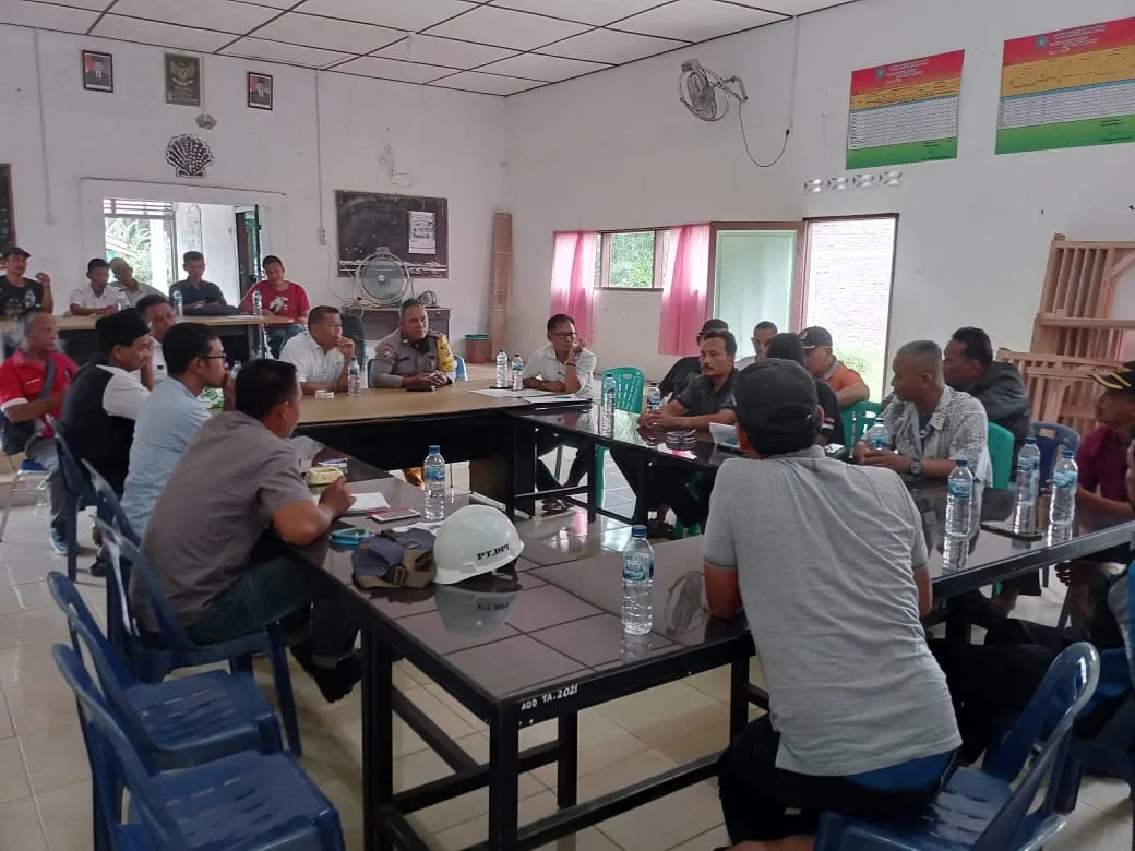 PT. DPI Bersama Masyarakat Desa Padang Pulau Lakukan Nota Kesepahaman