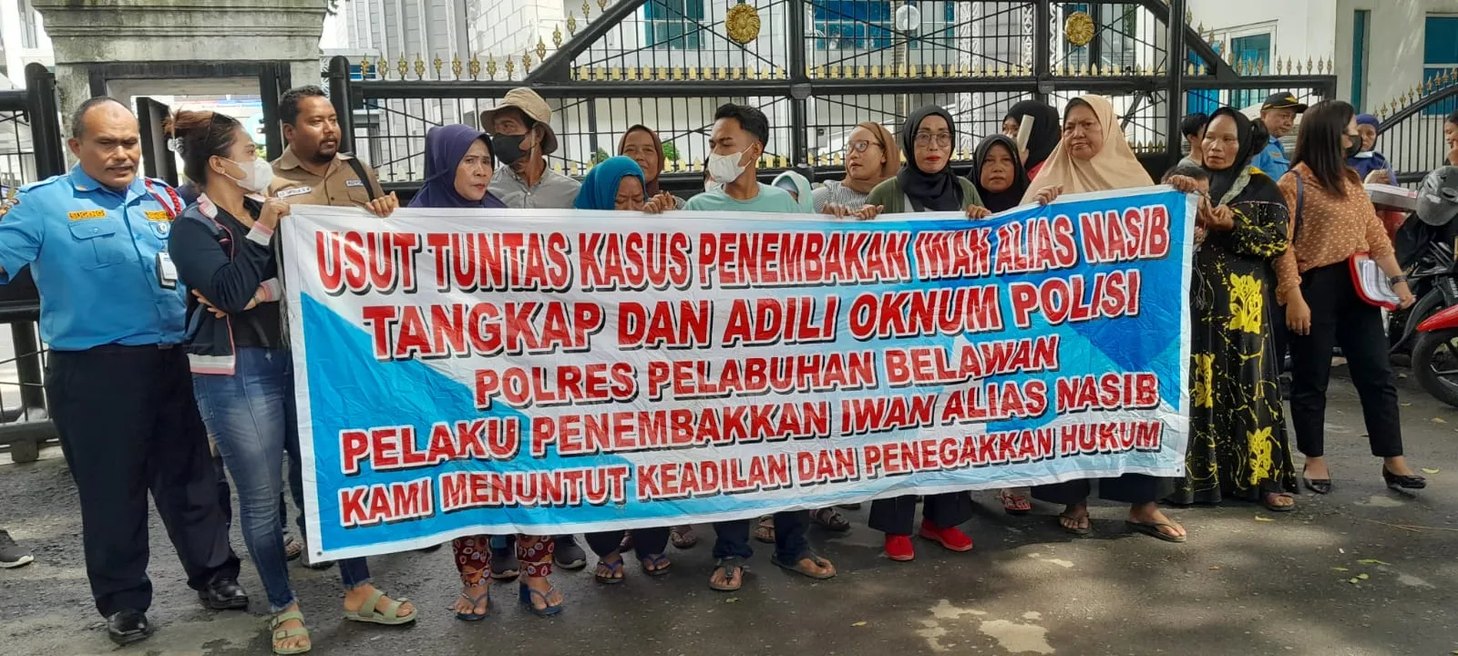 Keluarga Korban Penembakan Ngadu Ke DPRD Sumut