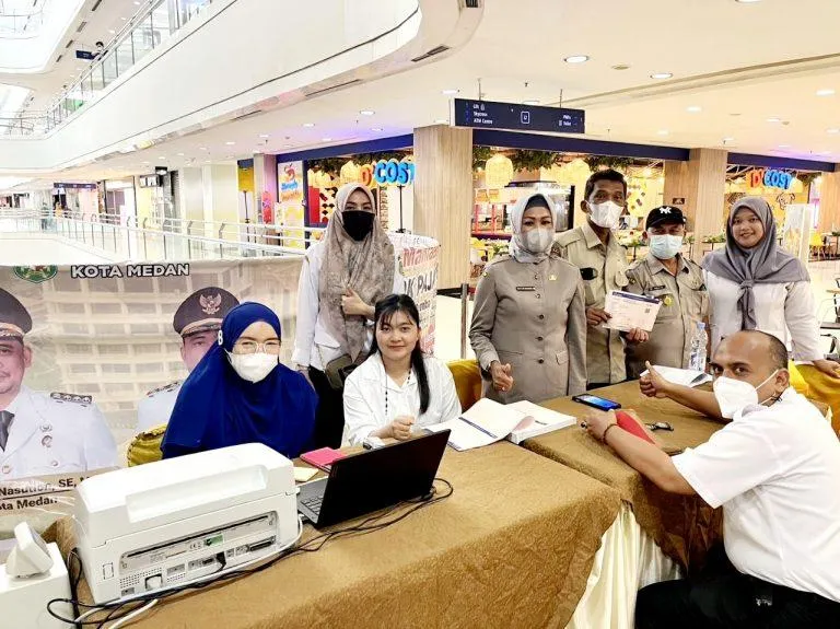 Pemko Medan Buka Pojok “Ayo Bayar PBB Anda” Permudah Wajib Pajak