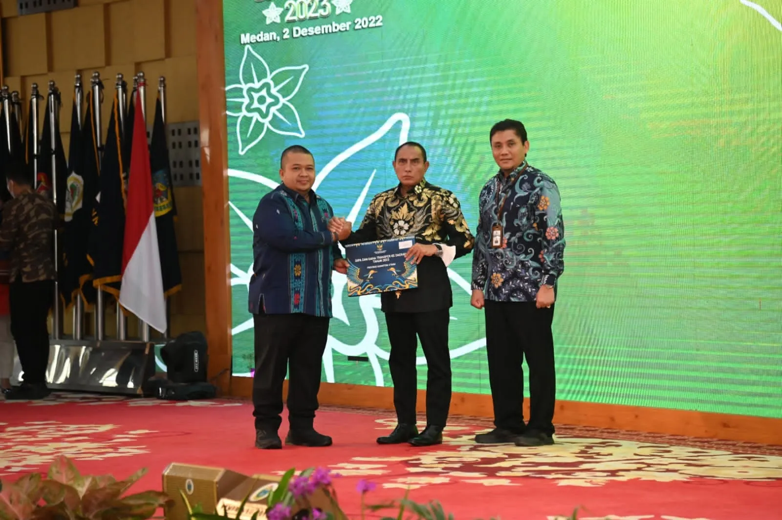 Bupati Tapsel Terima DIPA Dan TKDD 2023