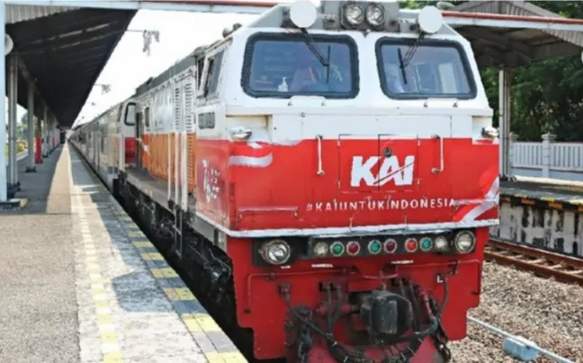 KA Tebing Tinggi Ke Stasiun Lalang Batu Bara Beroperasi