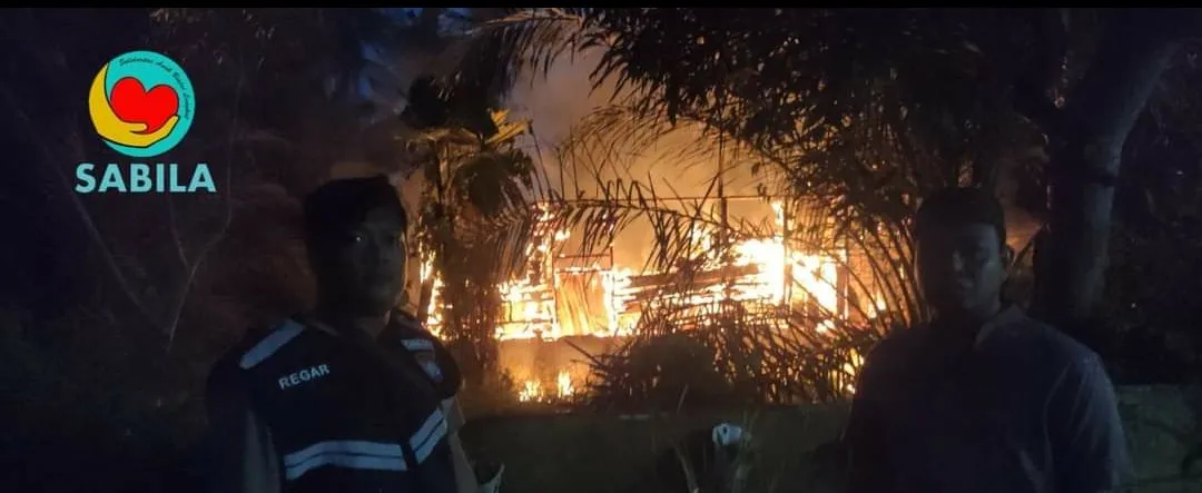 Relawan Sabila Buka Donasi Korban Kebakaran Di P. Susu