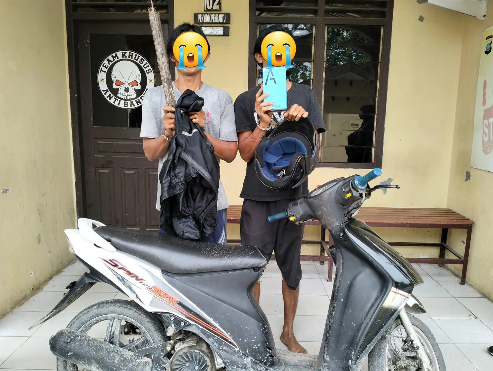 Pelaku Begal ASN Diringkus Polsek Pulau Raja