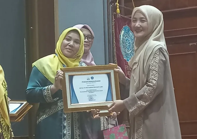 TP-PKK Gayo Lues Raih Dua Penghargaan Rakonda PKK se-Aceh