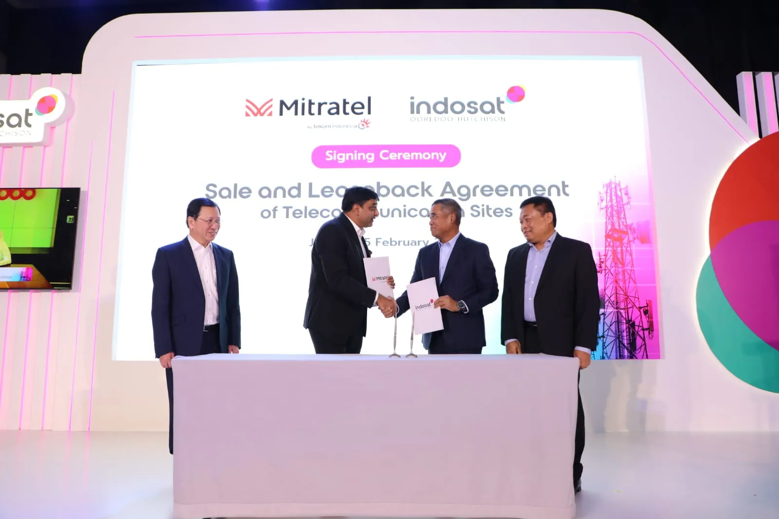 Telkom Akuisisi Tower Indosat, Perkokoh  Mtiratel Sebagai Independen Tower Provider