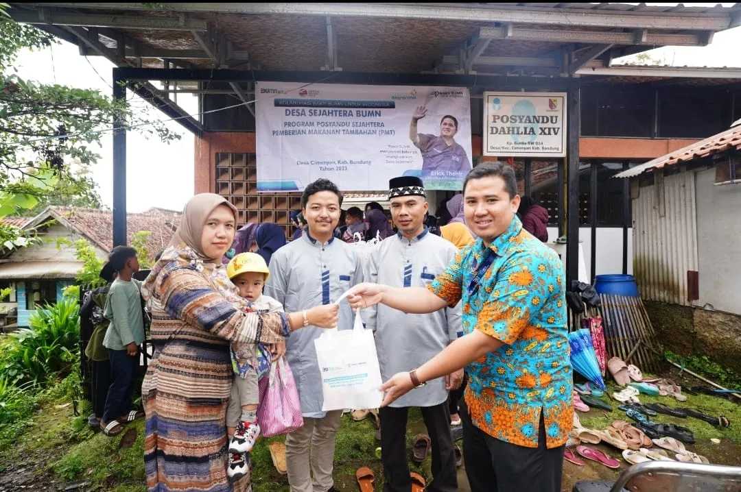 Dorong Perbaikan Gizi Anak: Bio Farma Bagikan Pemberian Makanan Tambahan