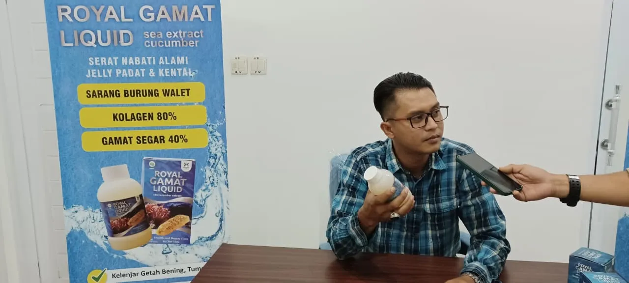 Ela Nazma Prima Luncurkan Royal Gamat Liquid