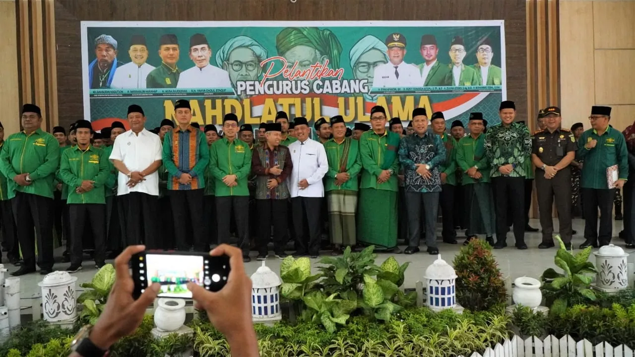 Plt Bupati Langkat Hadiri Pelantikan PC NU Kabupaten Langkat