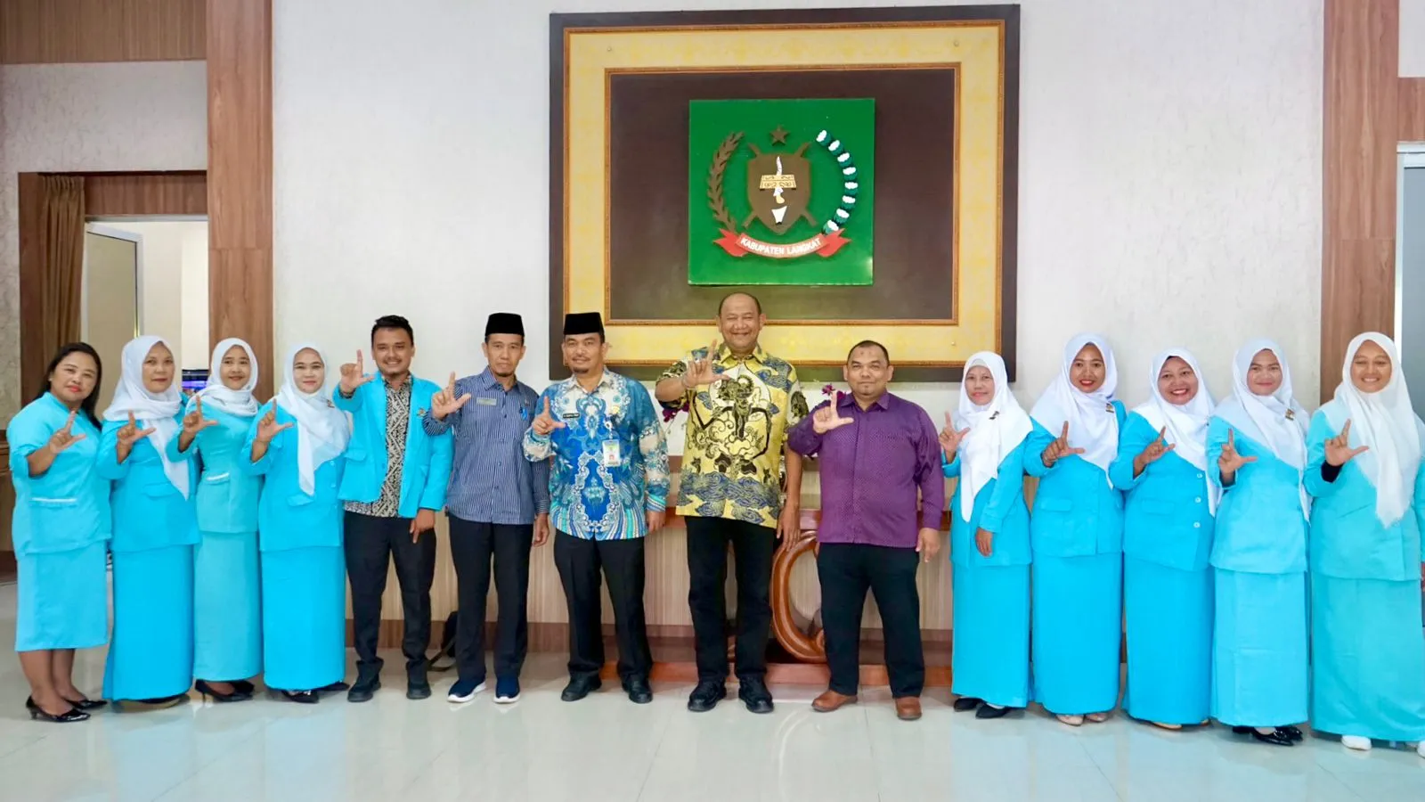 Plt. Bupati Langkat Terima Perwakilan Guru Honor Himpaudi