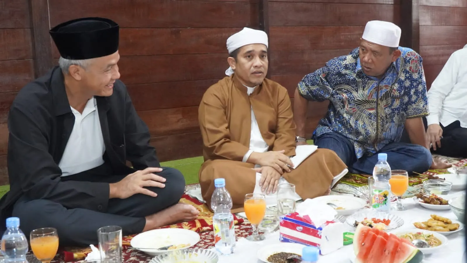 Ganjar Pranowo Kunjungi Kampung Besilam Babusalam