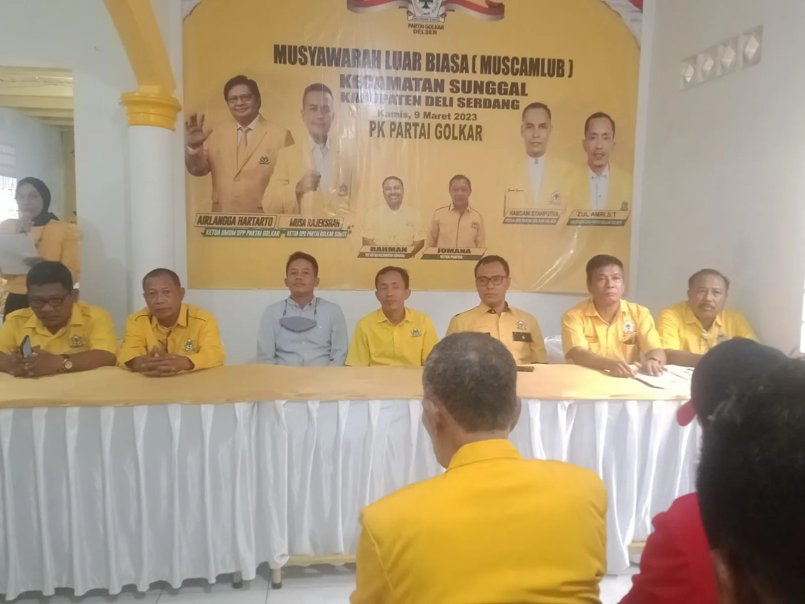 DPD Golkar DS Resmikan Kantor Pimpinan Kecamatan