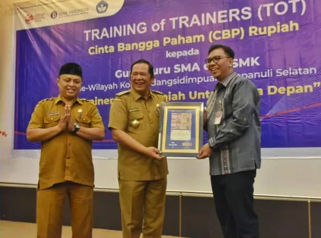 BI Perwakilan Sibolga Sosialisasi Cinta Bangga dan Paham Rupiah