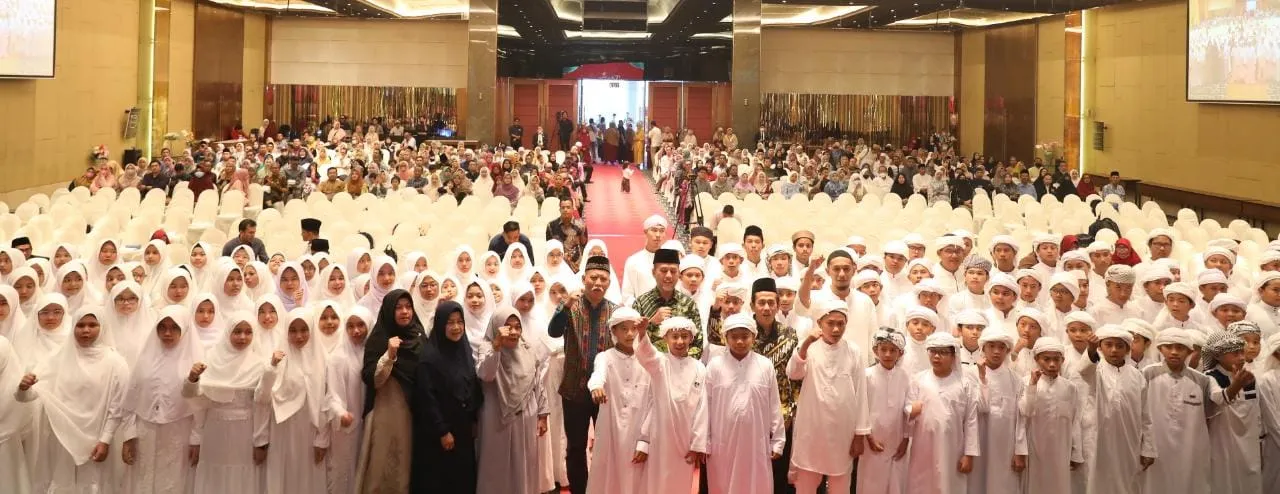 Gelar Wisuda Akbar Tahfidz Alquran, Ijeck Apresiasi Yayasan Rapi Ray Putratama