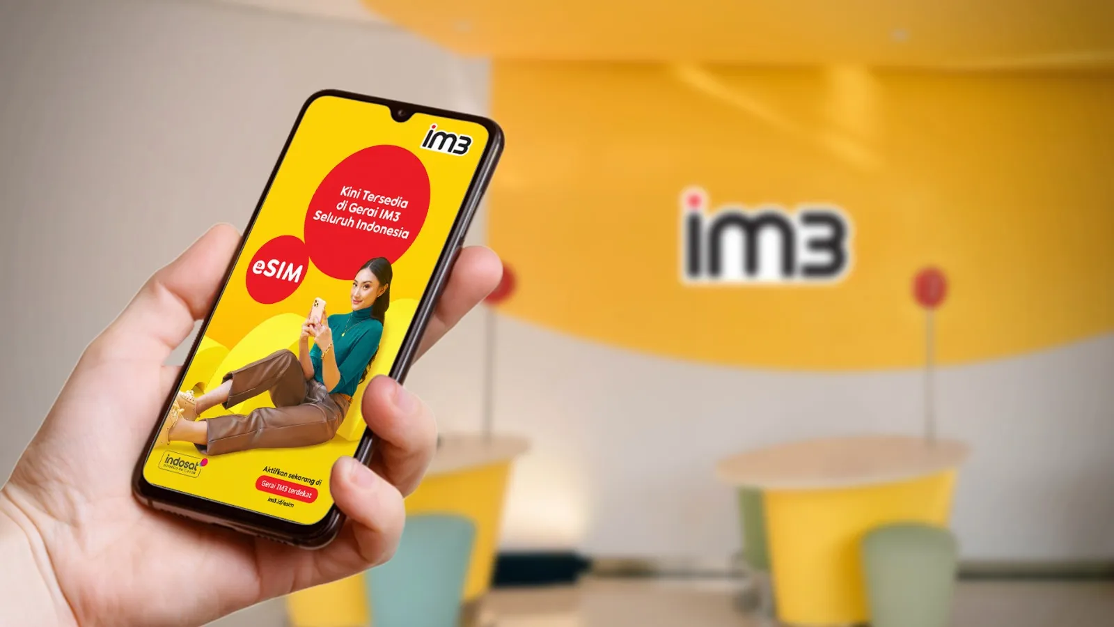 IOH Luncurkan eSIM Pelanggan IM3