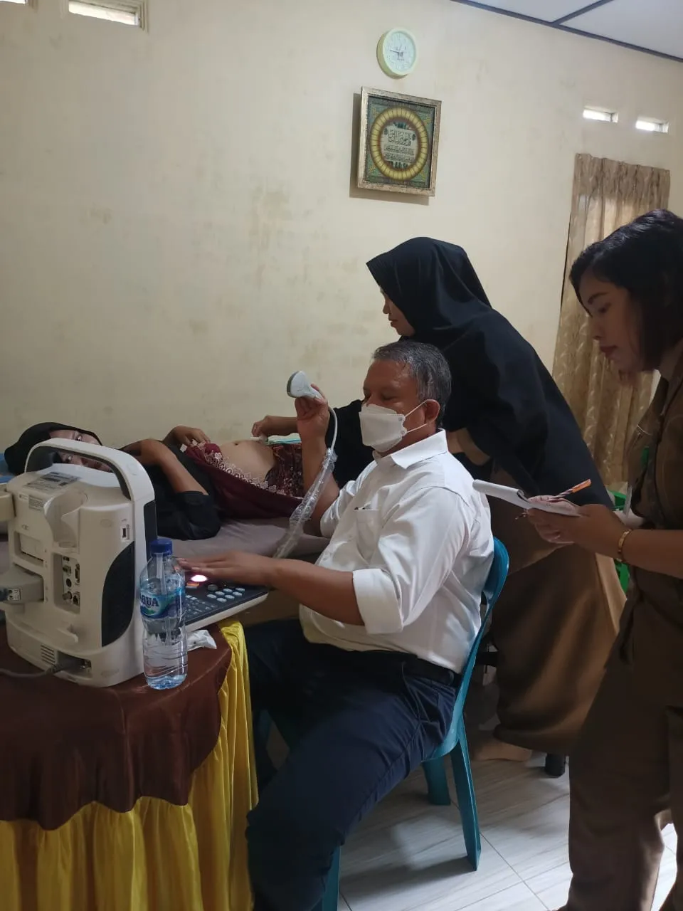 Puskesmas Tangkahan Durian Periksa Bumil 