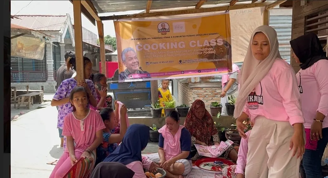Srikandi Ganjar Sumut Gelar Cooking Class Masakan Ramadan Khas Melayu