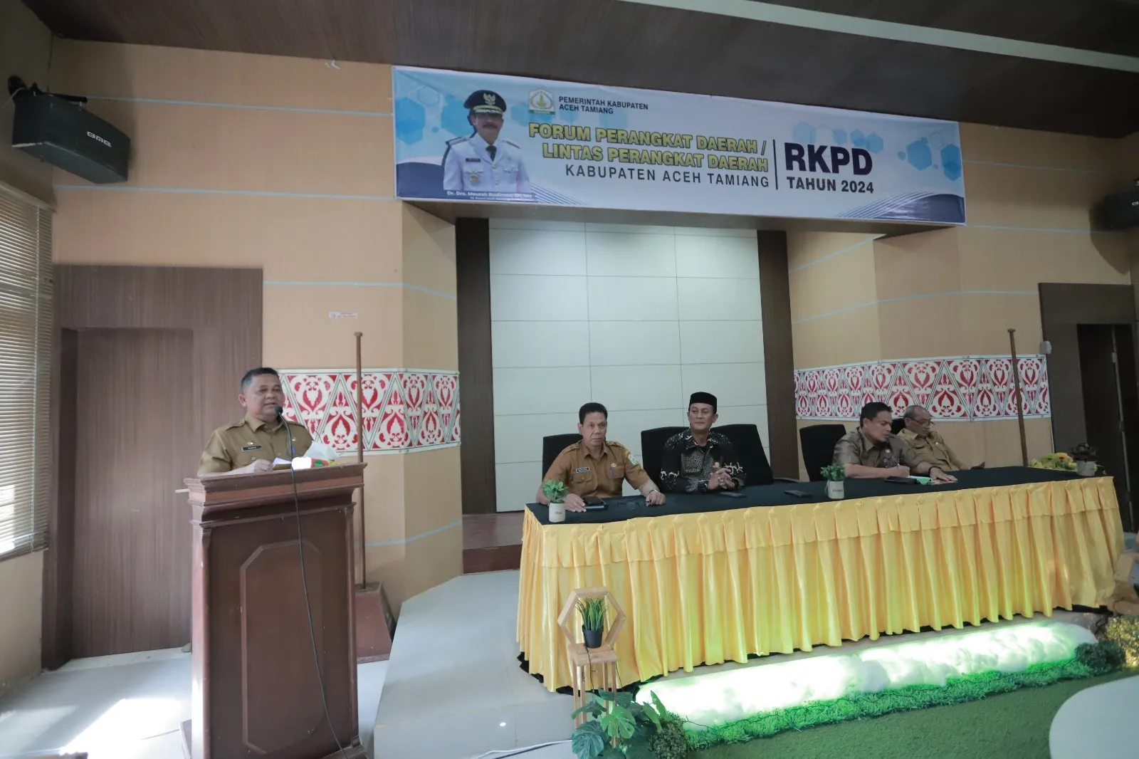 Sekda Aceh Tamiang Pimpin Rapat RKPD
