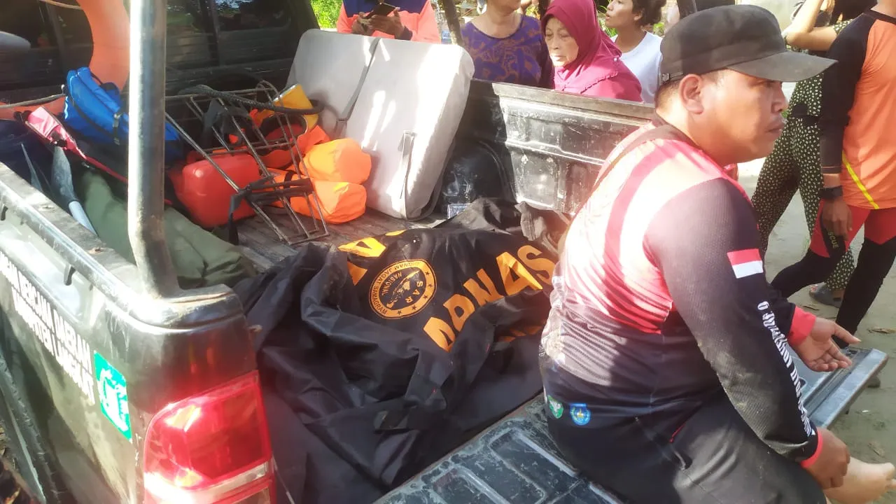 Balita Hilang Tenggelam Ditemukan Meninggal Dunia