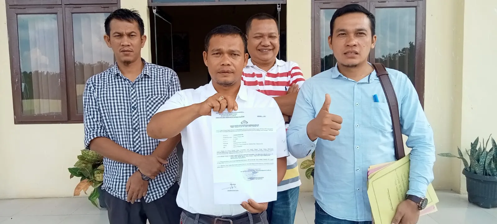 Ahmad Zarnawi Dilaporkan Ke Polres Palas