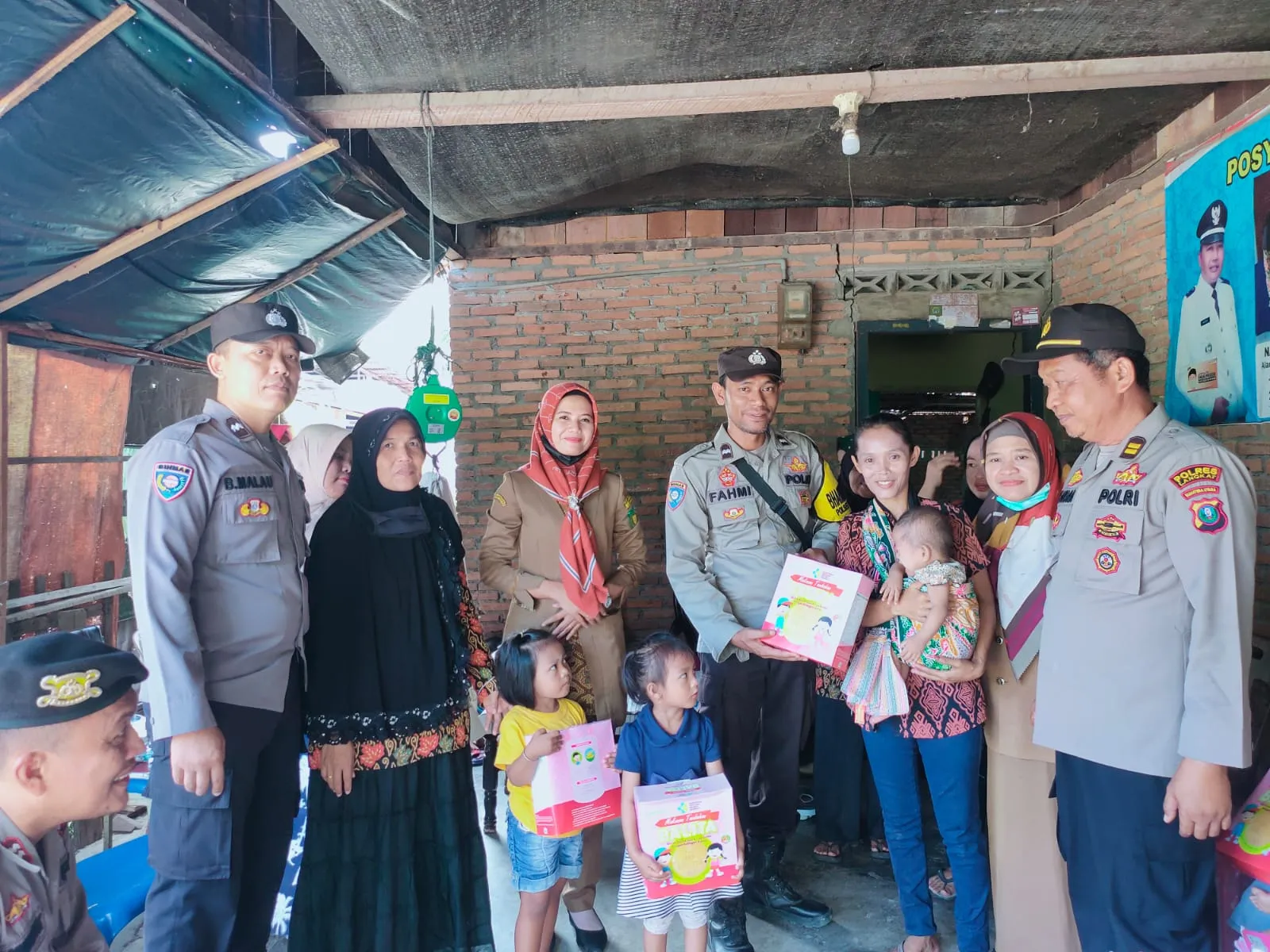 Tekan Angka Stunting, Polsek P. Brandan Imbau Warga Cek Kesehatan Anak 