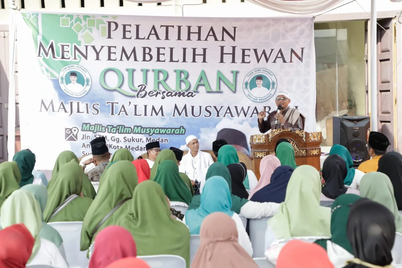 Tuan Guru Sahabat Ganjar Gelar Pelatihan Menyembelih Hewan Kurban Jelang Idul Adha