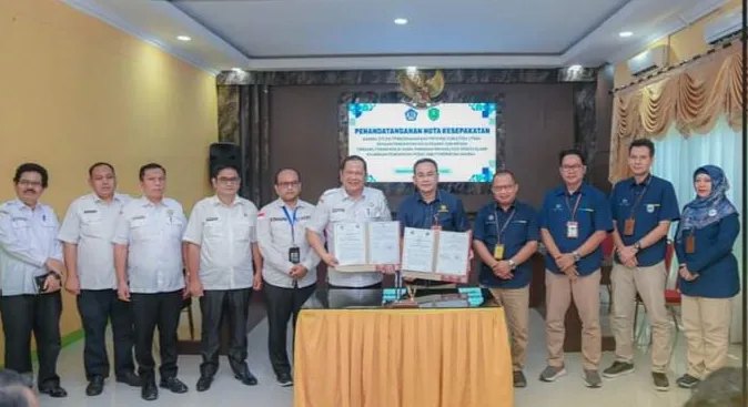 Walikota P.Sidempuan - DJPB Prov Sumut Jalin MoU Peningkatan Kwalitas Pengelolaan Keuangan