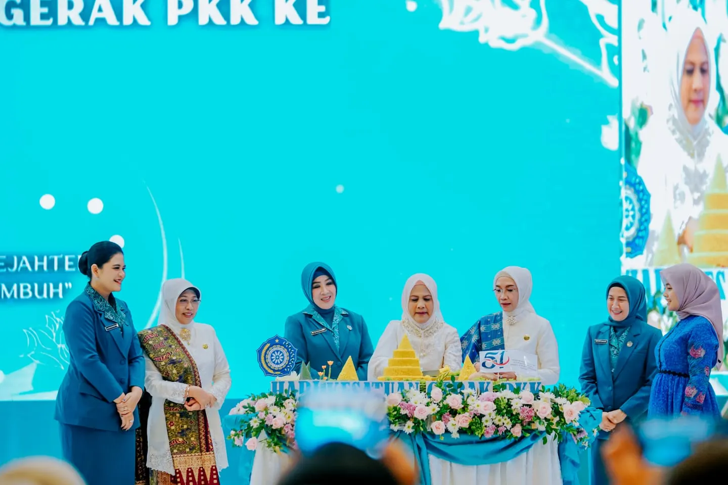 Ibu Negara Ingatkan Kader PKK Harus Miliki Etos Kerja Yang Tinggi