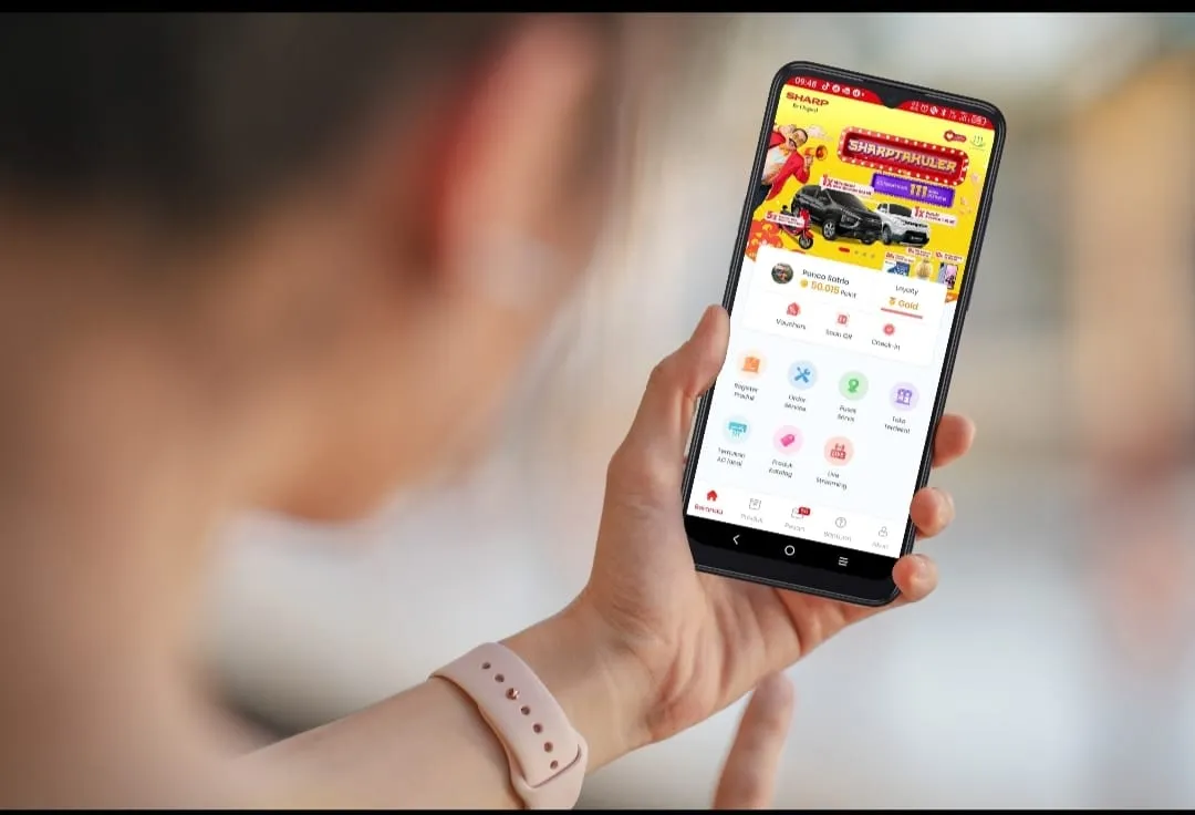 Sharp Tawarkan 111 Hadiah Spektakuler untuk Konsumennya