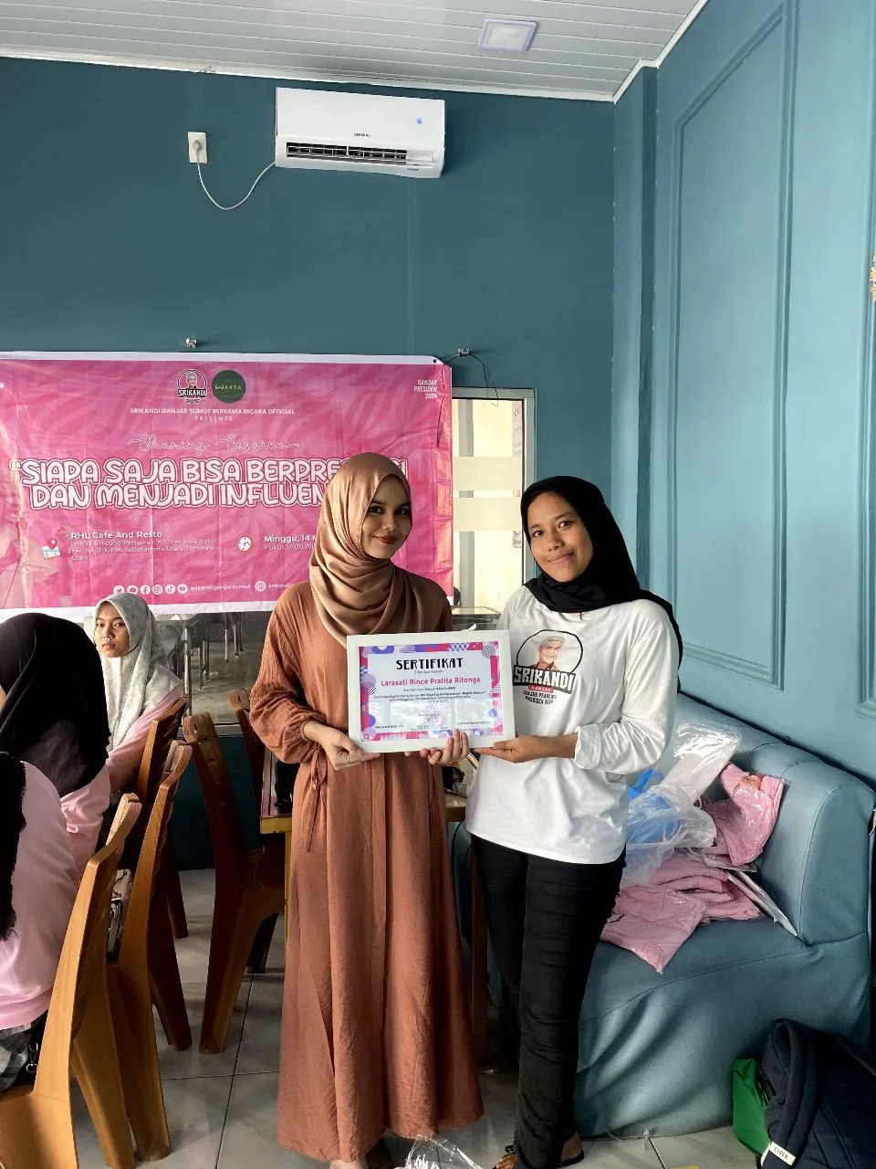 Srikandi Ganjar Adakan Sharing Session Bareng Milenial Labura