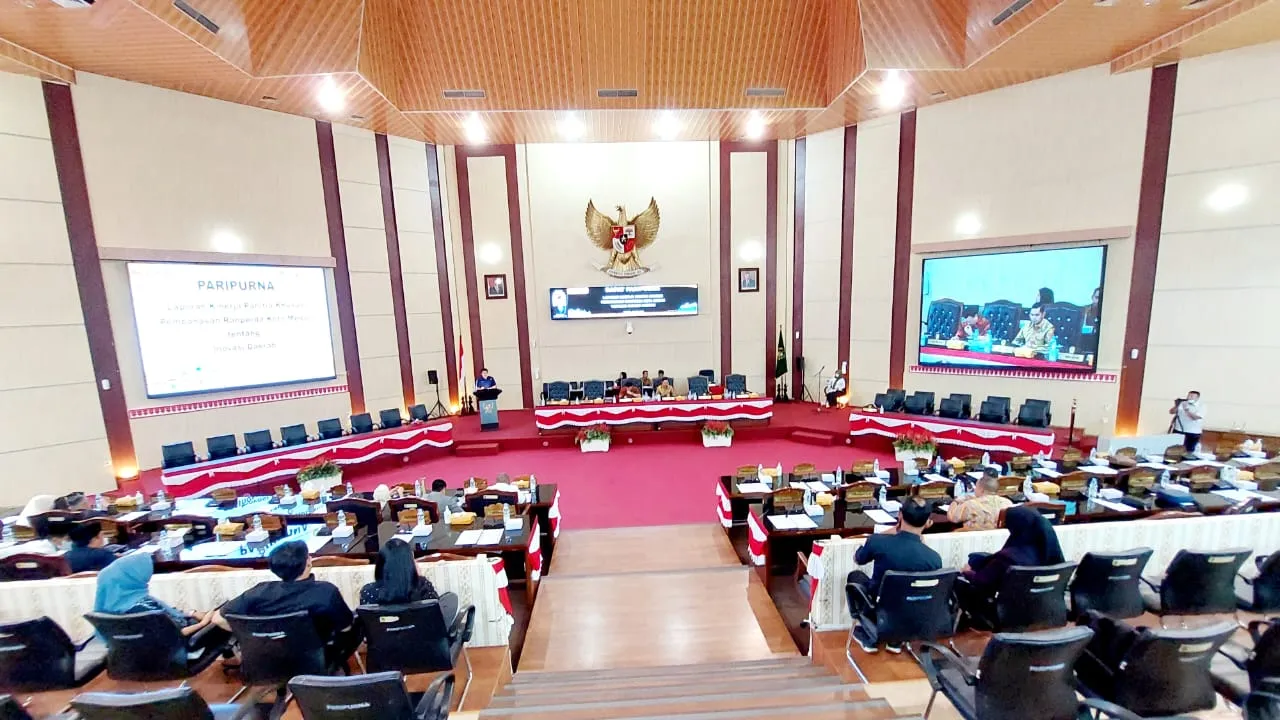 DPRD Medan Gelar Paripurna Laporan Kinerja Pansus