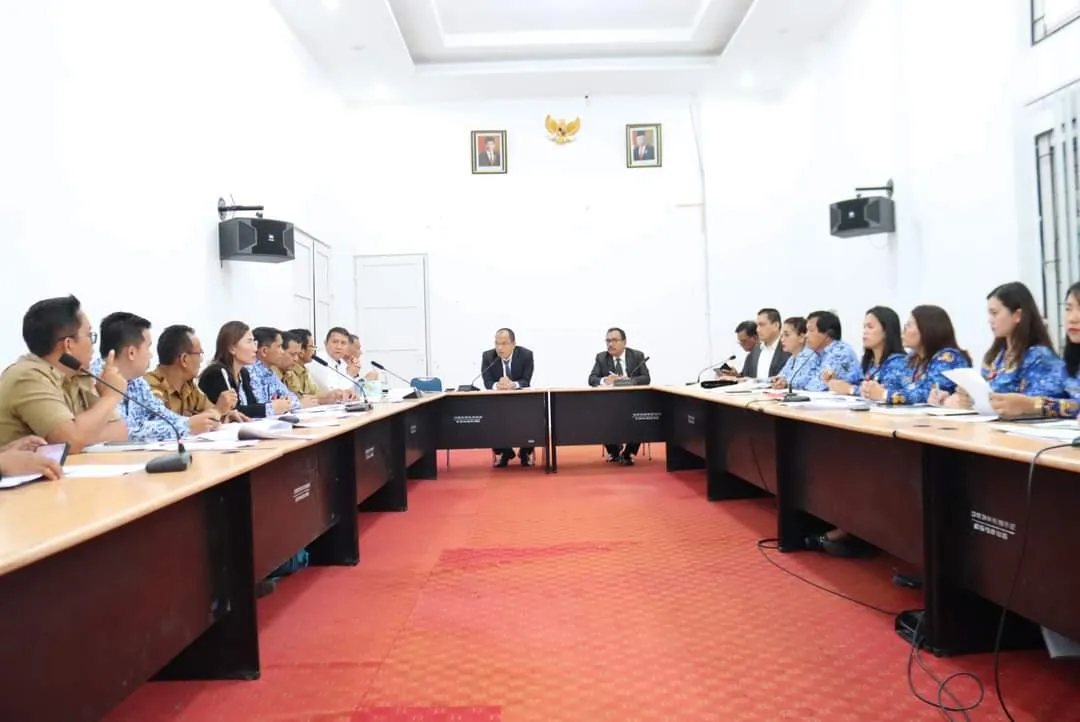Bupati Humbahas Pimpin Rakor Penurunan Stunting
