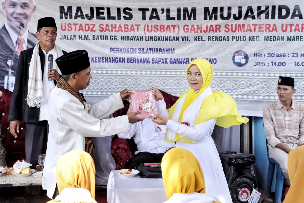 Tambah Pengetahuan Jemaah Dengan Pelatihan Tahtim dan Tahlil dari Usbat Ganjar di Medan