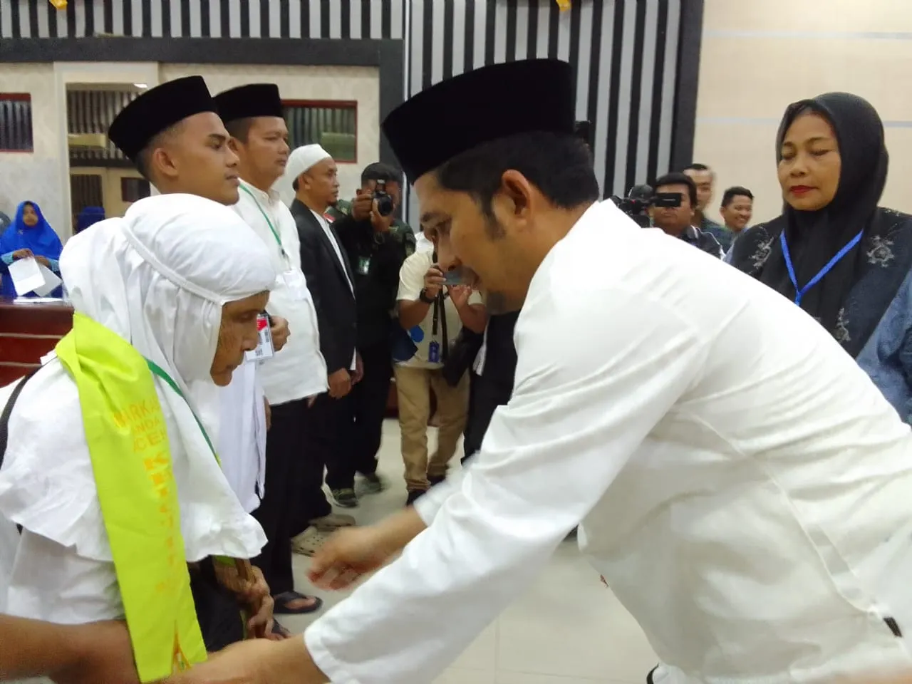 107 Jemaah Calon Haji Asal Agara Di Lepas, 1 Orang Gagal berangkat