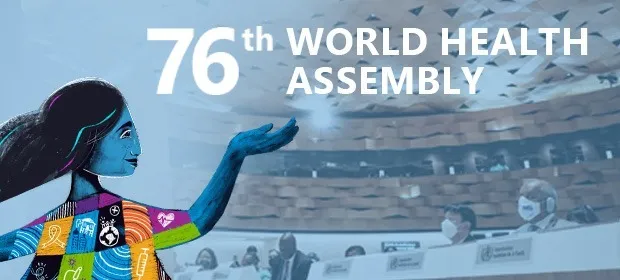 Bio Farma dan Kemenkes Berkontribusi pada World Health Assembly (WHA) ke-76 di Jenewa, Swiss