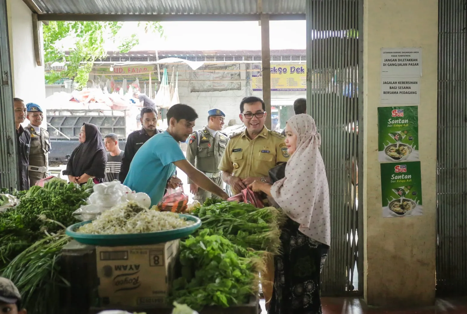 Pj.Wali Kota Banda Aceh Sidak ke Pasar Tradisional