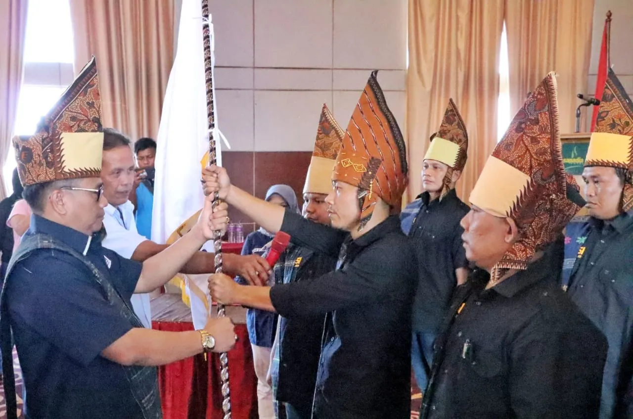 Rudi Sinaga Dilantik Ketua Pengcab JMSI Kabupaten Simalungun Periode 2023-2028