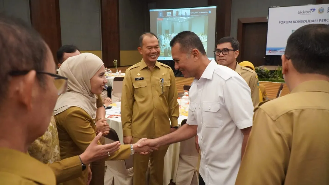 Pemkab Langkat  Hadiri Evaluasi Percepatan Stunting di Sumut